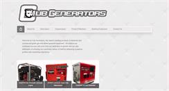Desktop Screenshot of cubgenerators.com